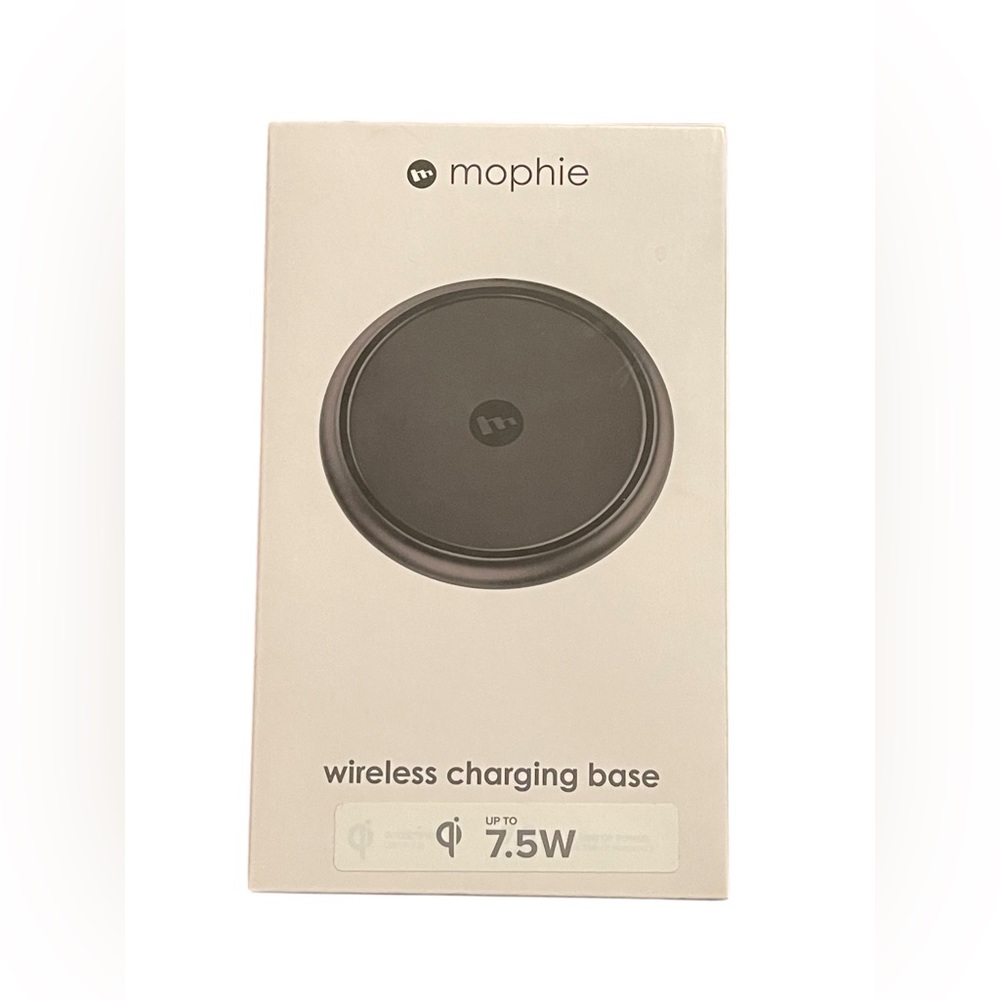 Mophie Wireless Charging Base - Black. NEW In box. NEVER used.